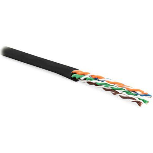 кабель витая пара неэкранир. u/utp кат.5e 4 пары 24 awg мж patch pvc -20град.c-+75град.c uutp4-c5e-p24-in-pvc-bk-305 черн. (уп.305м) hyperline 236307 от BTSprom.by