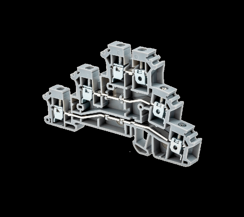 клемма винтовая трехуровневая 2.5 кв.мм сер. mtu-tr2.5 овен 69598 от BTSprom.by