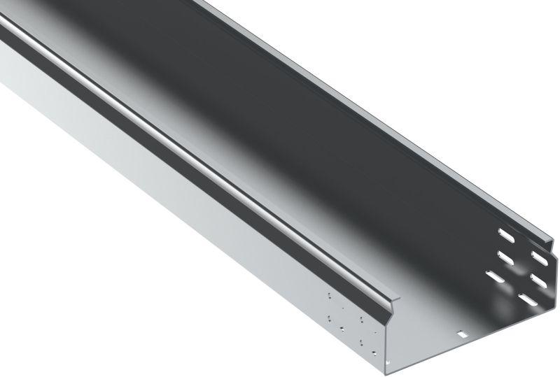 Лоток листовой неперфорир. 80х200 L2500 сталь 1.5мм ESCA 7 IEK CLN10-080-200-150-D25 от BTSprom.by