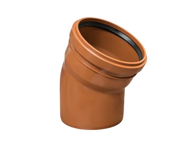 колено нк 160х30 ртп (угол для наружной канализации) (ростурпласт) 39737 от BTSprom.by