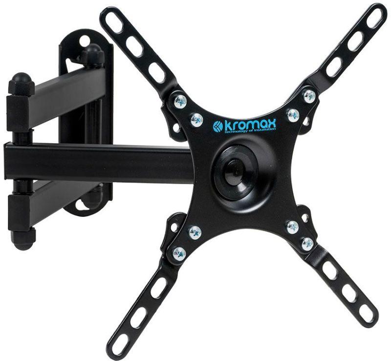 кронштейн для телевизора dix-13 15-42дюйм макс.20кг настенный поворотно-выдвижной и наклонный черн. kromax 1124002 от BTSprom.by