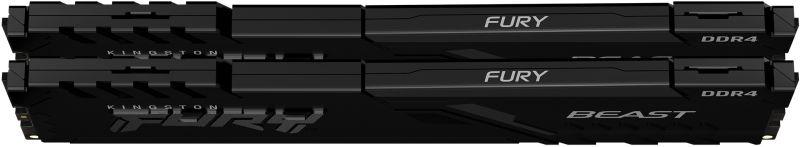 память оперативная kf432c16bbk2/64 64gb 3200mhz ddr4 cl16 dimm (kit of 2) fury beast black kingston 1000632805 от BTSprom.by