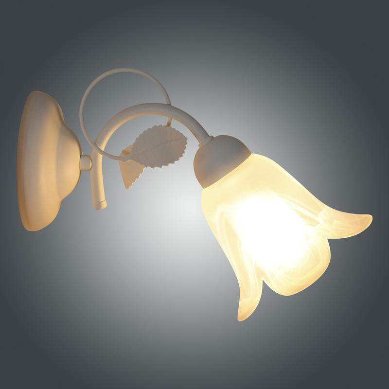 светильник "мотив" 511 (плафон ландыш) нбб 01-60-125 е14 [им] настен. бел.муар элетех 1005405113 от BTSprom.by