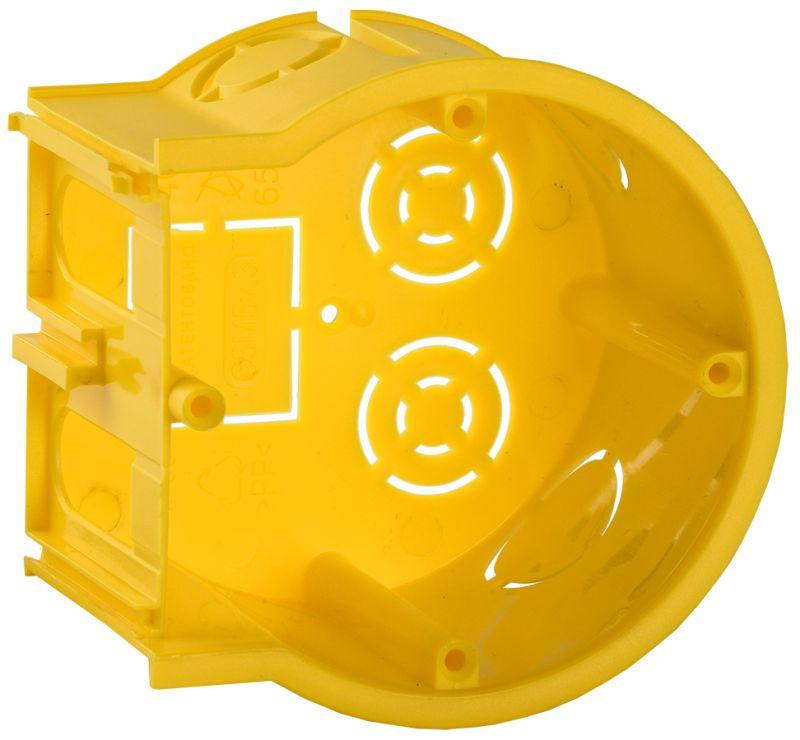 коробка установочная с3 d68x45 для твердых стен (сборная оконечная) (опт. уп) generica ukt10-068-045-000-k1-n-uo от BTSprom.by