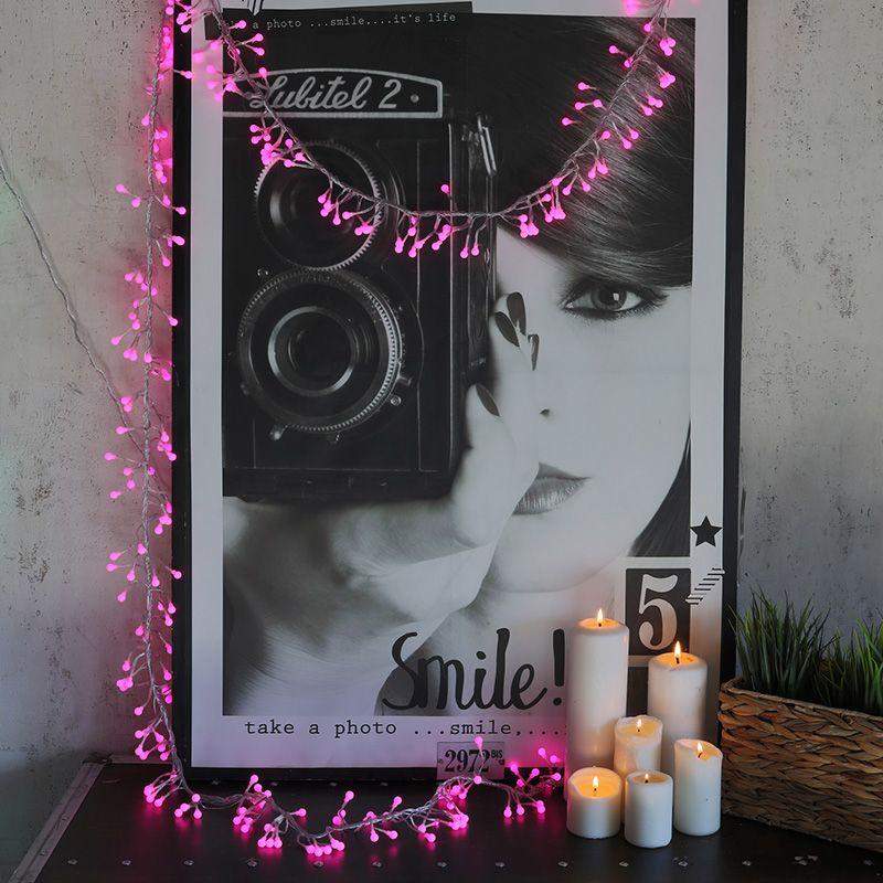 Гирлянда светодиодная "Мишура LED" 3м 288LED роз. 18Вт 220-240В IP20 провод ПВХ прозр. Neon-Night 303-607 фото в каталоге от BTSprom.by  Гирлянда светодиодная "Мишура LED" 3м 288LED роз. 18Вт 220-240В IP20 провод ПВХ прозр. Neon-Night 303-607 фото в каталоге от BTSprom.by