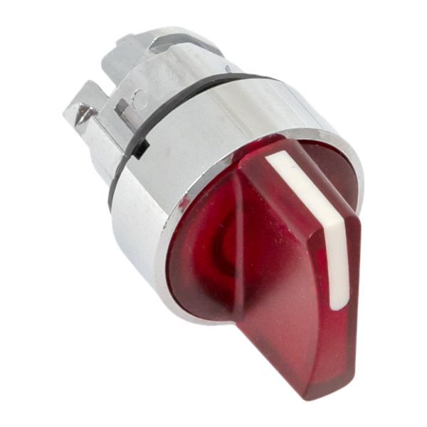  Механизм переключателя исполнительный ХB4 красн. на 2 положения с фиксацией с подсветкой с короткой ручкой PROxima EKF XB4BD2FL-R фото в каталоге от BTSprom.by
