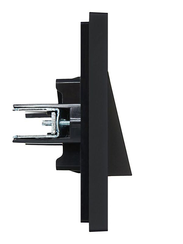  Вывод кабеля FORTE&PIANO FP142 черн. IEK FP-VK10-0-K02 фото в каталоге от BTSprom.by