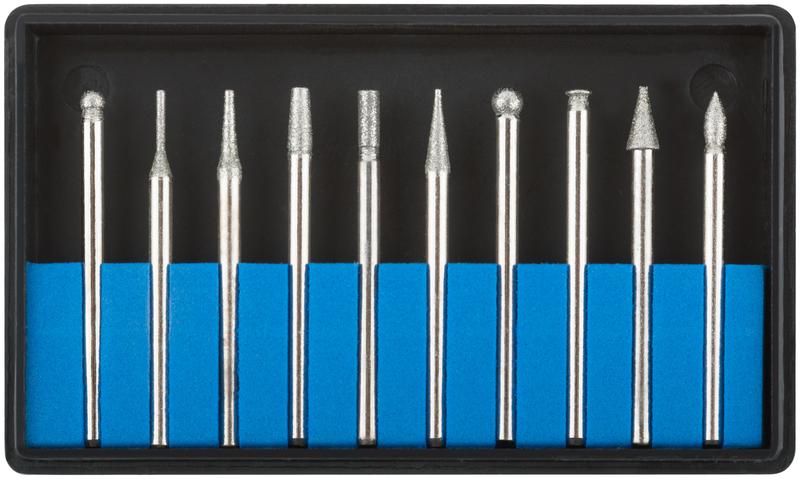 шарошка усиленная сталь с алмазным напылением штифт диам. 3мм (уп.10шт) mos 36479м от BTSprom.by