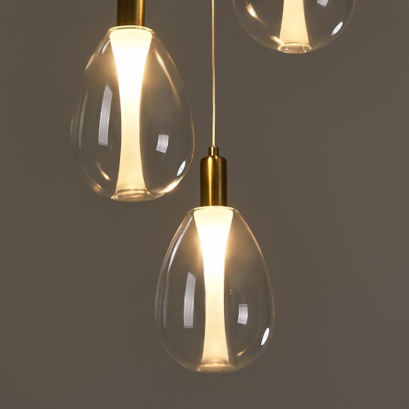  Светильник Nadia 20Вт G9х3 IP20 подвесной Freya FR5501PL-03BZ фото в каталоге от BTSprom.by