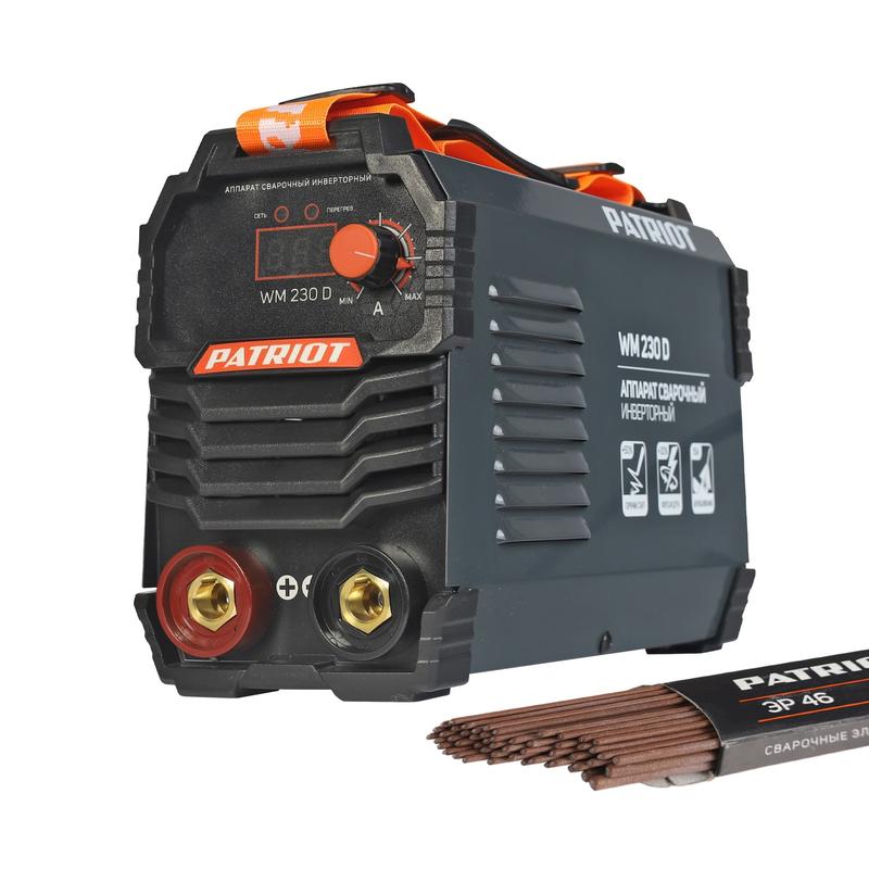 аппарат сварочный инверторный wm 230 d patriot 605302023 от BTSprom.by