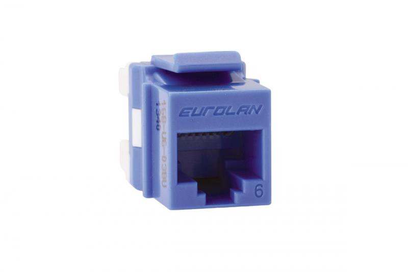 модуль utp кат.6 keystone син. eurolan 16b-u6-03bu от BTSprom.by