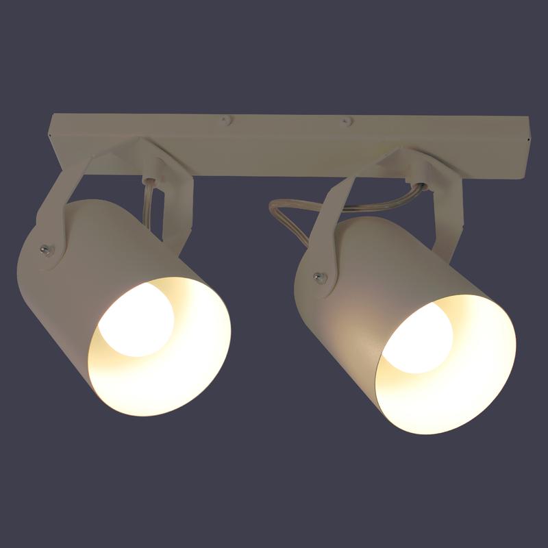  Светильник "Трек" НПБ 01-2х60-514бел.матов./бел. ИУ Элетех 1005404524 фото в каталоге от BTSprom.by