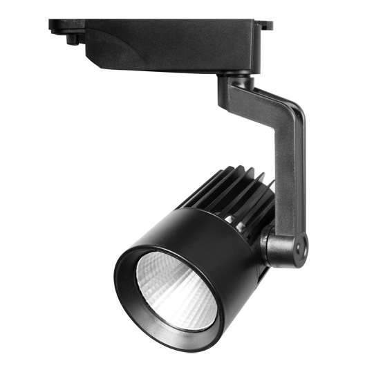 светильник светодиодный трековый ptr 0125-2 25вт 4000к ip40 24град. bl черн. jazzway 5023949 от BTSprom.by
