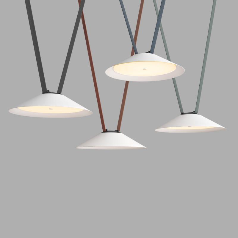  Светильник для трека-ремня Belty Flow 12Вт 3000К IP20 48В DC 300х71мм RA90 120град. со светодиодом алюм. бел. с черн. DENKIRS 760236 фото в каталоге от BTSprom.by