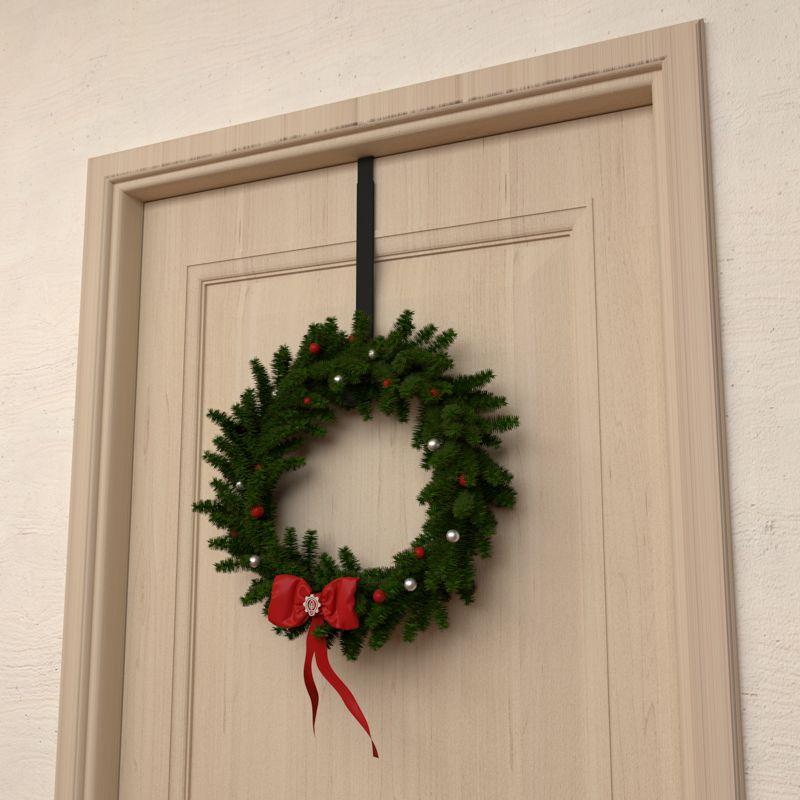  Держатель для венка на межкомнатную дверь регулир. черн. Rexant 38-0720 фото в каталоге от BTSprom.by