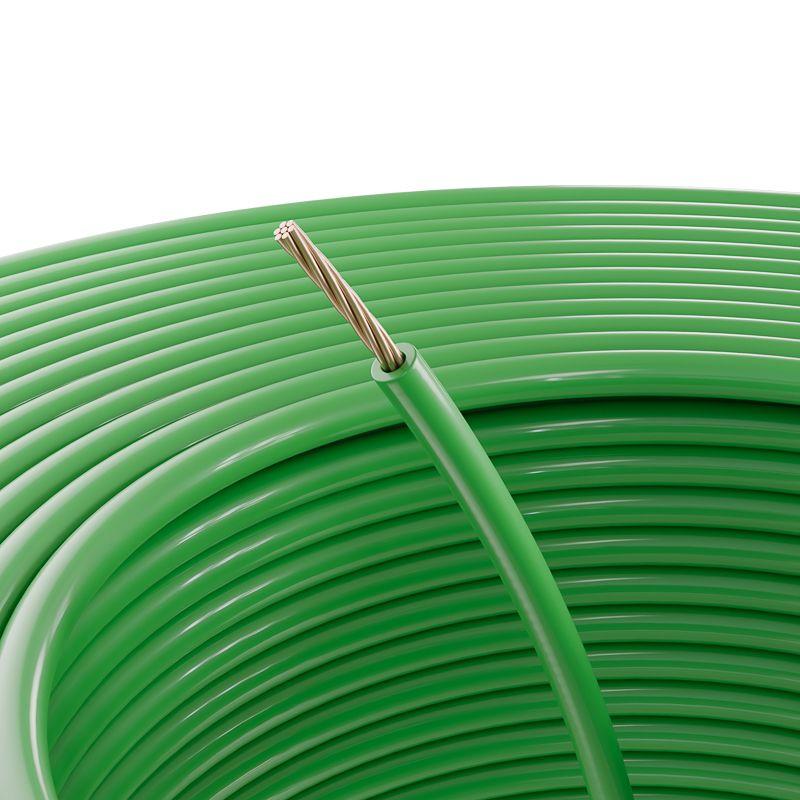  Провод ПГВА 0.75 З бухта (м) Rexant 01-6503 фото в каталоге от BTSprom.by