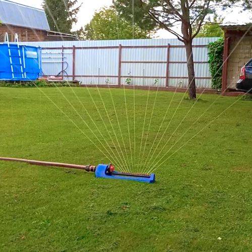  Дождеватель туба пластик. 200кв.м (1/24) Green Apple Б0003102 фото в каталоге от BTSprom.by