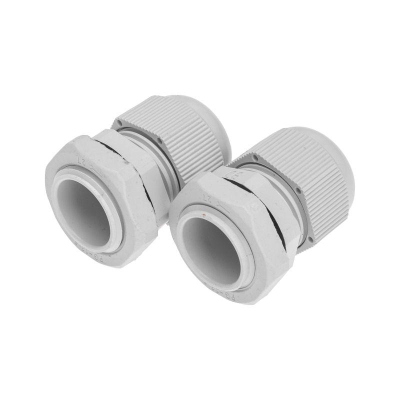  Ввод кабельный PG-13.5 (6-12мм) сер. комплект (уп.2шт) Rexant 07-8013-A2 фото в каталоге от BTSprom.by