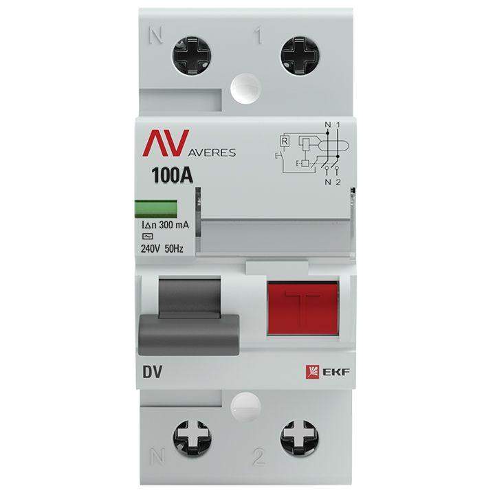 Выключатель дифференциального тока (УЗО) 2п 100А 300мА тип AC DV AVERES EKF rccb-2-100-300-ac-av фото в каталоге от BTSprom.by  Выключатель дифференциального тока (УЗО) 2п 100А 300мА тип AC DV AVERES EKF rccb-2-100-300-ac-av фото в каталоге от BTSprom.by