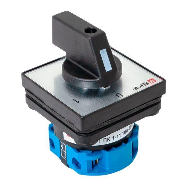  Переключатель кулачковый ПК-1-11 1п 10А "0-1" IP65 EKF pk-1-11-10-65 фото в каталоге от BTSprom.by