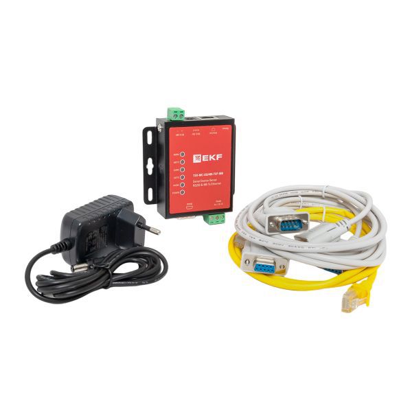  Преобразователь RS-232/485 в Ethernet Modbus TCP/RTU/ASCII TSX EKF TSX-MC-232/485-TCP-MB фото в каталоге от BTSprom.by