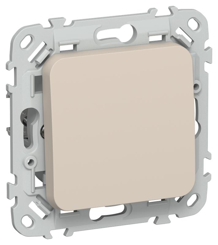 выключатель 1-кл. сп flite вс11-1-0-флл 10а механизм льняной iek fi-v10-0-10-1-k88 от BTSprom.by