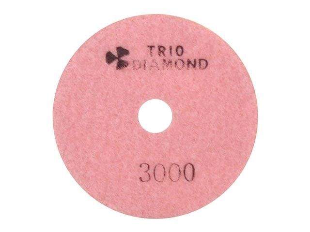 алмазный гибкий шлифкруг "черепашка" 100 № 3000 (мокрая шл.) (trio-diamond) от BTSprom.by