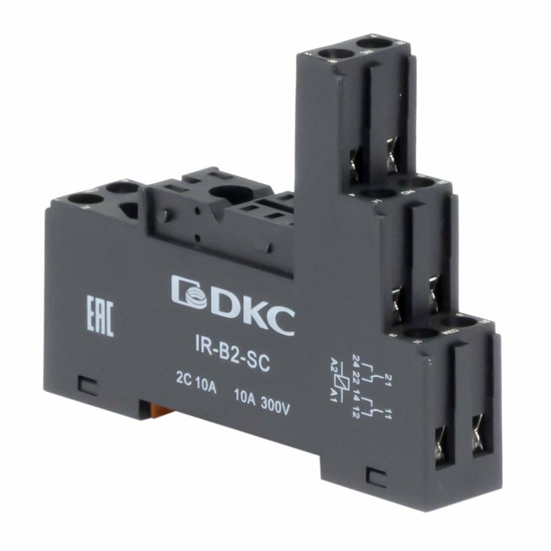 элемент базовый пассивный для установки одиночных реле до 230в ас/dc dkc ir-b2-sc от BTSprom.by
