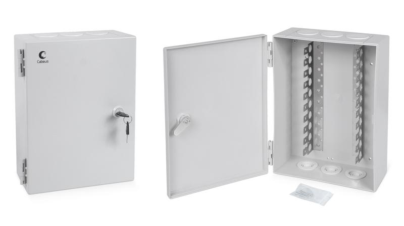 коробка распределительная 275х205х105мм db-100p на 100 пар cabeus 7090c от BTSprom.by