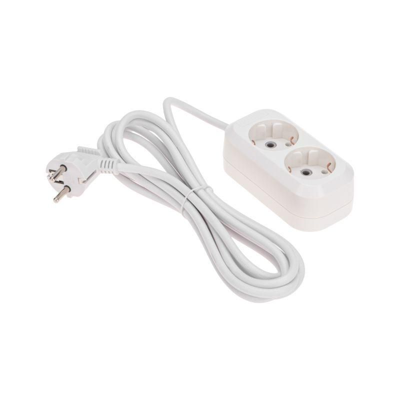 удлинитель 2х3м с заземл. 3х0.75 бел. proconnect 13-4203 от BTSprom.by