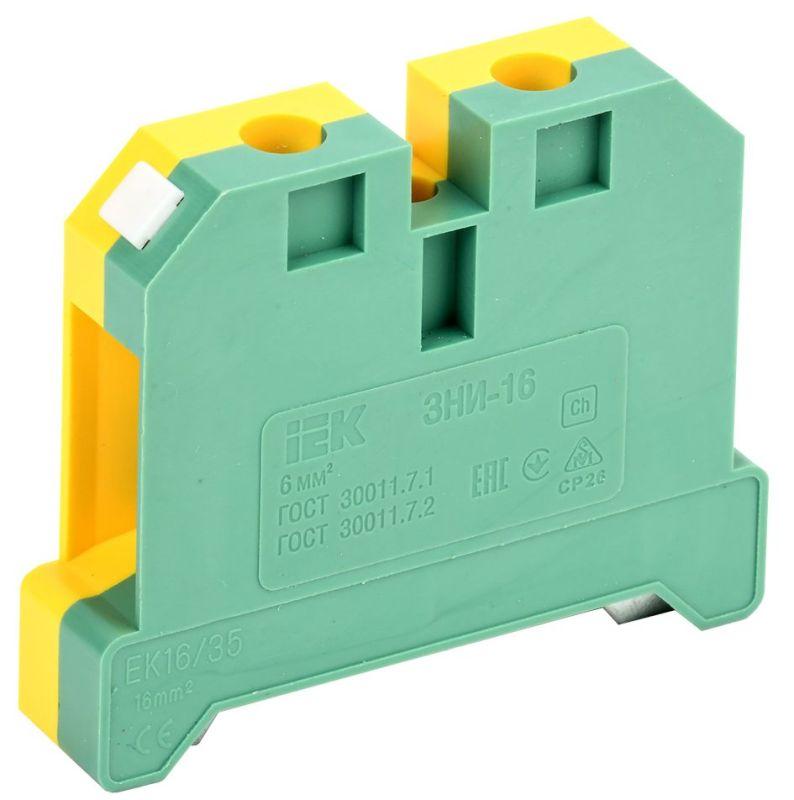 зажим наборный зни-16pen 16кв.мм (jxb-земля) iek yzn20-016-k52 от BTSprom.by