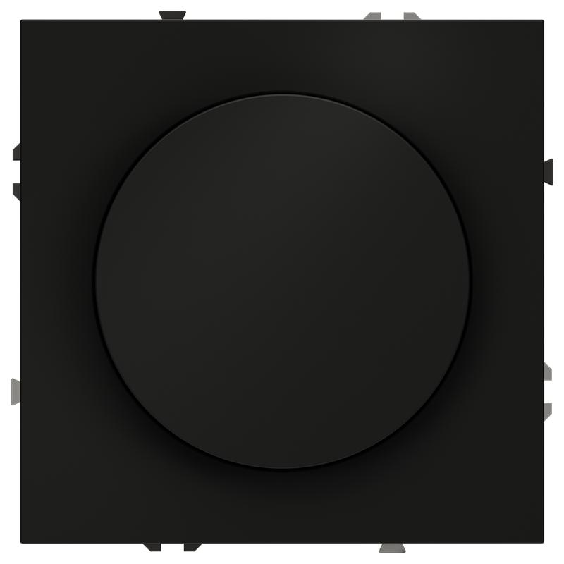 светорегулятор поворотно-нажимной сп s70 600вт механизм черн. матов. voltum vls070308 от BTSprom.by