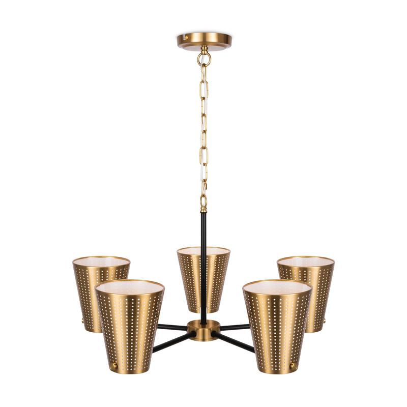  Светильник Terra 40Вт E14х5 IP20 подвесной Freya FR5260PL-05BS фото в каталоге от BTSprom.by