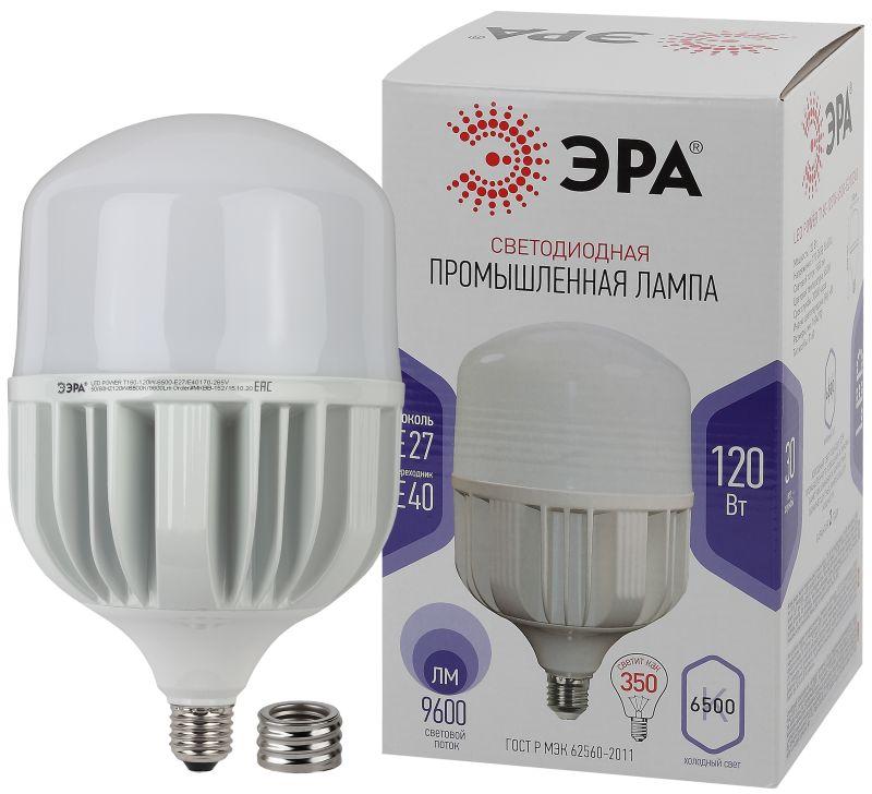 лампа светодиодная led power t160-120w-6500-e27/e40 t160 120вт колокол e27/e40 холод. бел. эра б0049104 от BTSprom.by