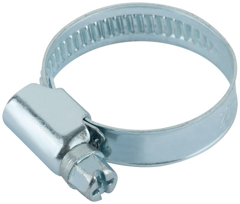 хомут обжимной накатной 20-32мм оцинк. сталь mos 64366м от BTSprom.by