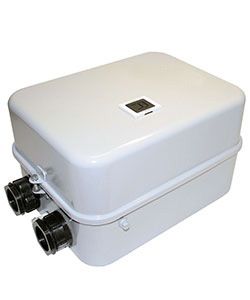 пускатель электромагнитный пм12-063211 у2 в 63а 220в/50гц 2но+2нз ip54 нереверсивный с реле ртт-231 53.5-63.0а в корпусе с кнопкой r электротехник et000163 от BTSprom.by