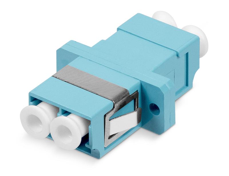 соединитель проходной dlc-dlc-mm-om3 lc-lc duplex mm-om3 для многомодового кабеля корпус пластмассовый (scadapter simplex dimension) cabeus 9637c от BTSprom.by