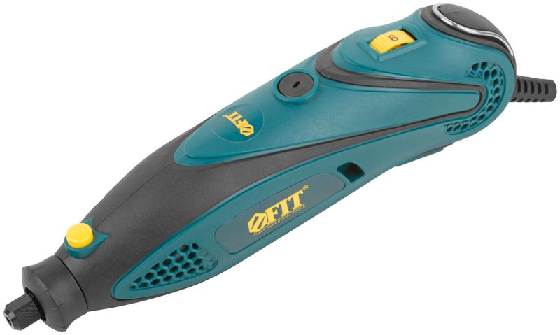 машина гравировальная 135вт 10000-32000об/мин 2.4/3.2мм набор насадок fit 80595 от BTSprom.by