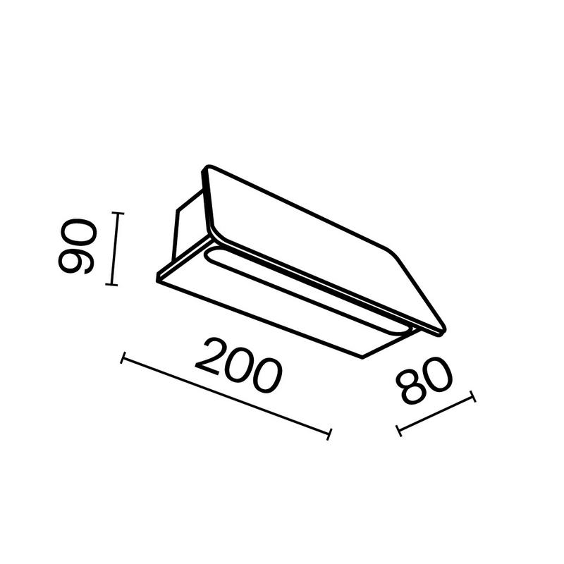  Светильник Trupp 6Вт 3000К IP54 бра настен. Maytoni O429WL-L6GF3K фото в каталоге от BTSprom.by