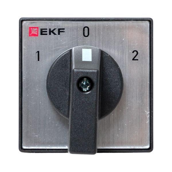  Переключатель кулачковый ПК-1-42 2П 25А "1-0-2" EKF pk-1-42-25 фото в каталоге от BTSprom.by