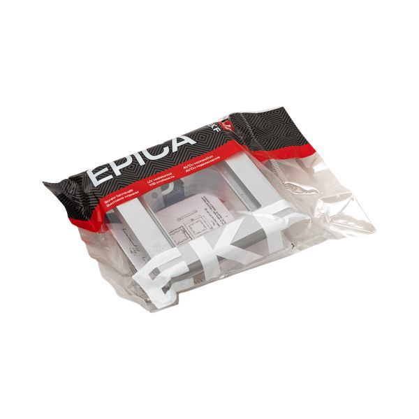  Рамка 1-м Эпика IP44 пластик алюм. EKF UP1-FPA-01-44 фото в каталоге от BTSprom.by