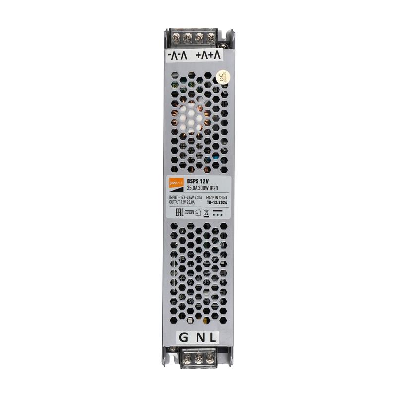 блок питания для светодиод. ленты bsps 12в 25.00а=300вт ip20 jazzway 5062146 от BTSprom.by