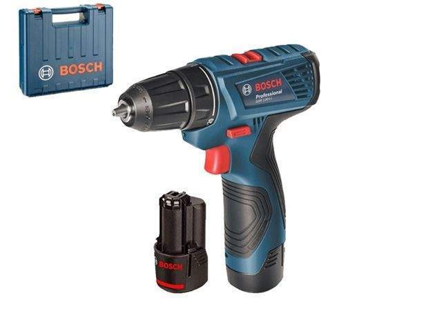 аккум. дрель-шуруповерт bosch gsr 120-li в чем. (12.0 в, 2 акк., 2.0 а/ч li-ion, 2 скор., 30 нм, шурупы до 7 мм) от BTSprom.by