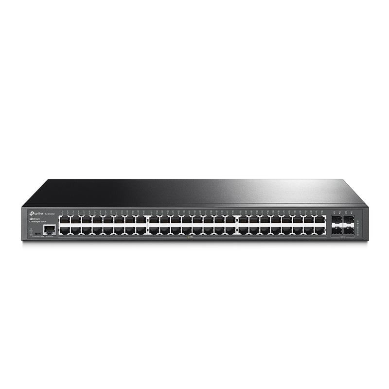 коммутатор управляемый гигабитный tl-sg3452 jetstream 48-порт. 2-го уровня с 4 sfp-слотами tp-link 1834729 от BTSprom.by