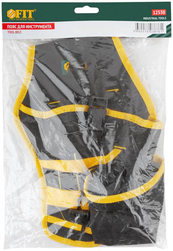 Пояс для инструмента кобура для шуруповерта полиэстер 8 отделений FIT 12530 фото в каталоге от BTSprom.by