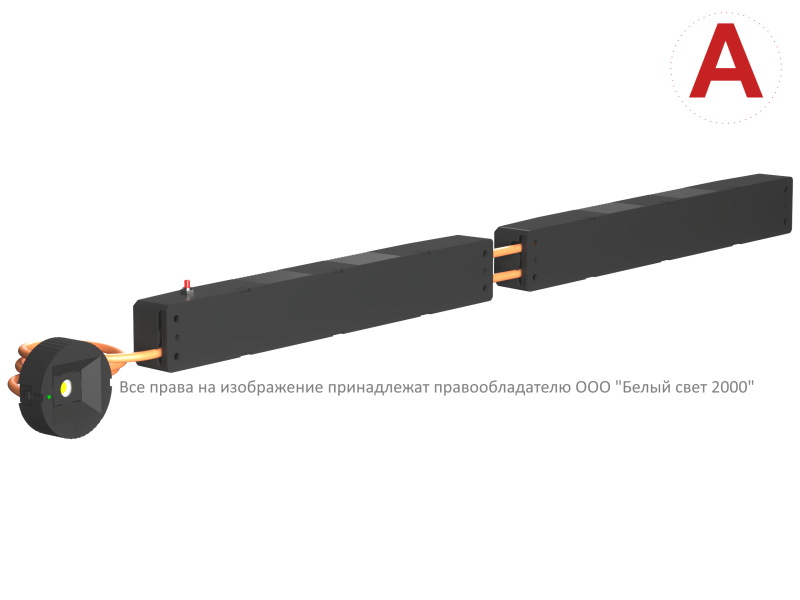  Светильник аварийный BS-OKO-83-L1-INEXI3 Black Белый свет a15281 фото в каталоге от BTSprom.by