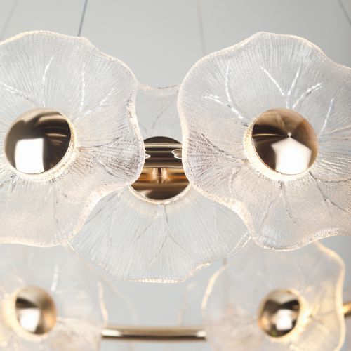  Люстра светодиодная Shannon 6135-101 LED 30Вт 3000К дизайн Rivoli Б0061947 фото в каталоге от BTSprom.by