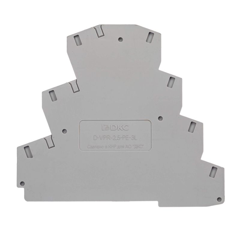 изолятор торцевой для клеммы vpr-2.5-3l dkc d-vpr-2.5-3l от BTSprom.by