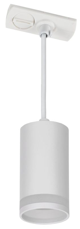 светильник 4117 декоративный трековый подвесной gu10 бел. iek lt-ucb0-4117-gu10-1-k01 от BTSprom.by