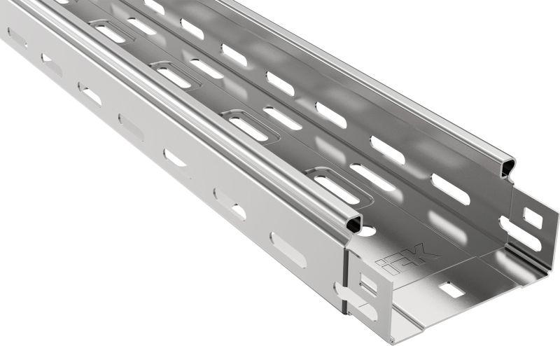 Лоток листовой перфорир. 100х50 L3000 сталь 1.2мм оцинк. IEK CLP10-050-100-120-3 от BTSprom.by